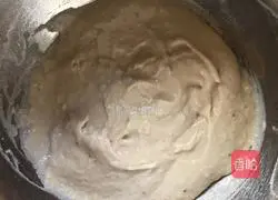 Illustration of how to make banana milk waffles 6