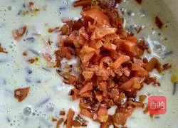 Illustration of how to make carrot and egg pancakes 5