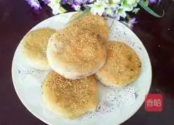 Illustration of making bean paste, glutinous rice flour and sesame cake 8