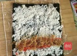 Illustration of how to make sushi 3