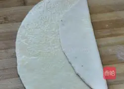 Illustration of how to make scallion pancake 4