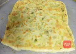Thousand-layer scallion pancake recipe 7