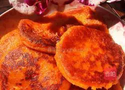 Illustration of how to make pan-fried butter sweet potato cake 10