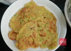 Illustrations of how to make various vegetable pancakes 2