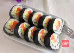 Simple sushi recipe illustration 4