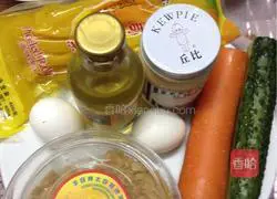 Illustration of how to make sushi 2