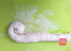 Illustration of how to make salt and pepper scallion pancake 11