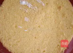 Illustration of how to decorate a double-layer cake with butter 3