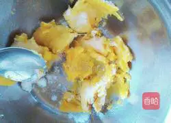 Illustration of how to make sweet potato cake 2