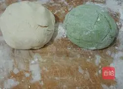 Youxuan two-color cake recipe 2