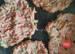 Illustration of how to make love vegetable pancakes 6