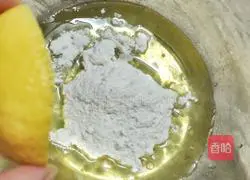 Illustration of how to make candied orange peel light cheese cake 6