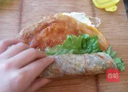 Illustration of how to make egg pancakes (Kuaishou version) 18