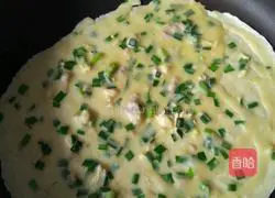 Illustration of how to make egg pancakes 3