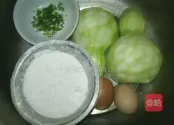 Illustration of how to make Hulusi and Egg Pancakes 1