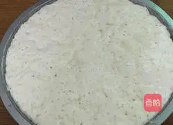 Illustration of making sausage and beef pizza with electric baking pan 3