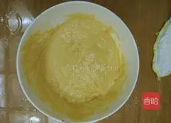 Illustration of how to make egg yolk cake 2