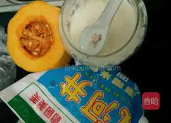 Pumpkin glutinous cake recipe 1