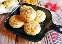 Illustration of how to make bean paste cake 16