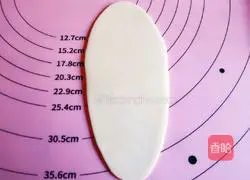 Illustration of how to make bean paste cake 7