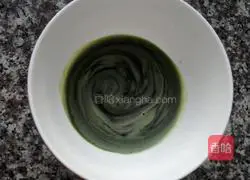 Spinach cream naked Cake recipe illustration 1