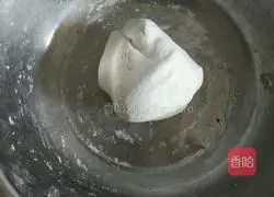 Illustration of making bean paste, glutinous rice flour and sesame cake 1