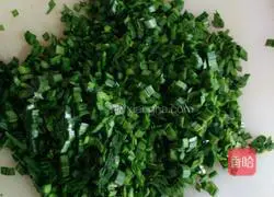 Leek and egg pancake recipe 2