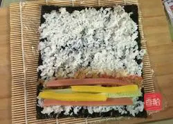 Illustration of how to make sushi 4