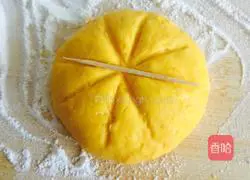 Illustration of how to make steamed pumpkin cake 5 