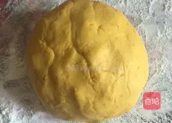 Illustration of how to make sesame pumpkin cake 3