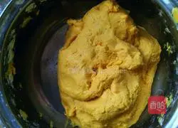 Illustration of how to make pumpkin cake 3