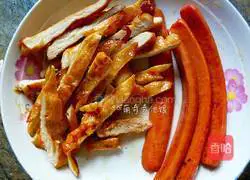 Illustration of how to make breakfast egg burritos 6