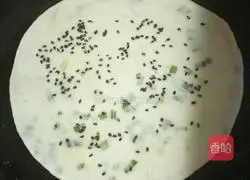 Illustration of how to make green onion layer cake 10