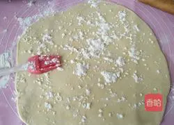 Illustration of how to make golden meat crispy pancake 7