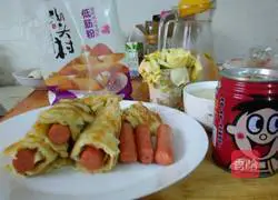 Illustration of how to make gingerbread-wrapped ham 6