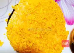 Illustration of how to make sweet potato bean paste cake 4