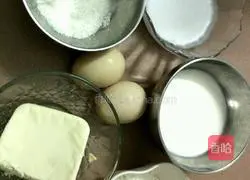 Illustration of how to make light cheesecake 1