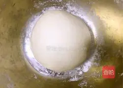 Illustration of how to make sesame oil cake 1