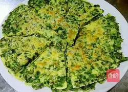 Leek Egg Pancake Recipe Illustration 5