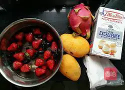 Cream fruit cake recipe 1