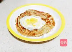 Illustration of how to make corn flour pancakes (tanhuang'er) 13