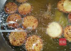 Illustration of how to make bean paste cake 5