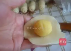 Illustration of how to make mung bean cake 21