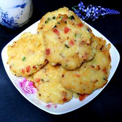 Egg rice cake