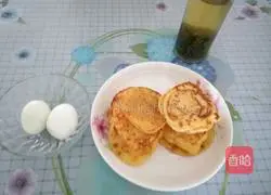 Illustration of how to make milk-flavored corn cakes 7