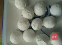 Illustration of how to make microwave glutinous rice balls 2