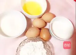 Illustration of how to make cream cake rolls 1