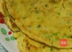 Illustration of how to make egg pancake 5