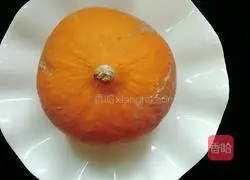 Illustration of how to make germ pumpkin cake 1