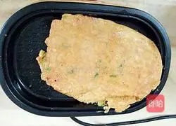 Illustration of how to make kimchi pancake 9